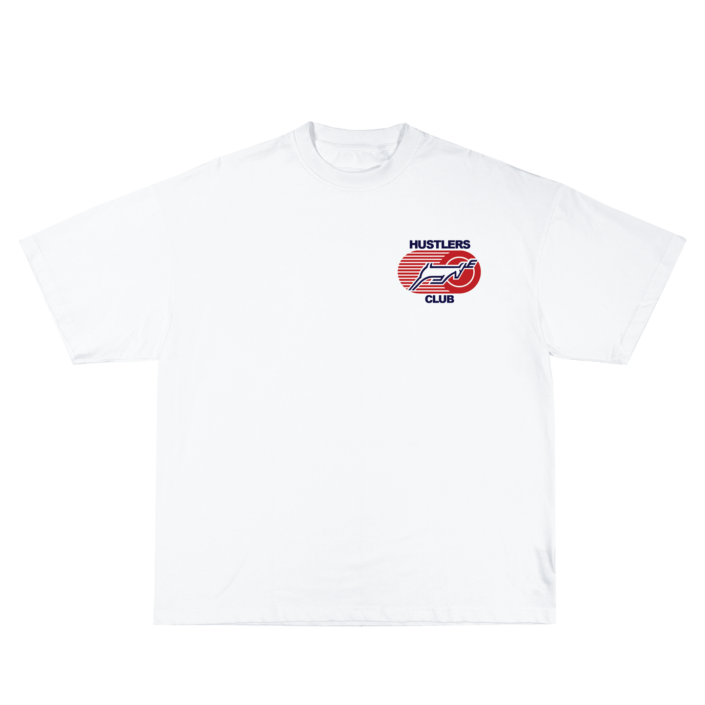 Hustlers Club Tee (Red/White/Blue)