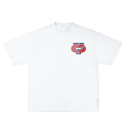 Hustlers Club Tee (Red/White/Blue)
